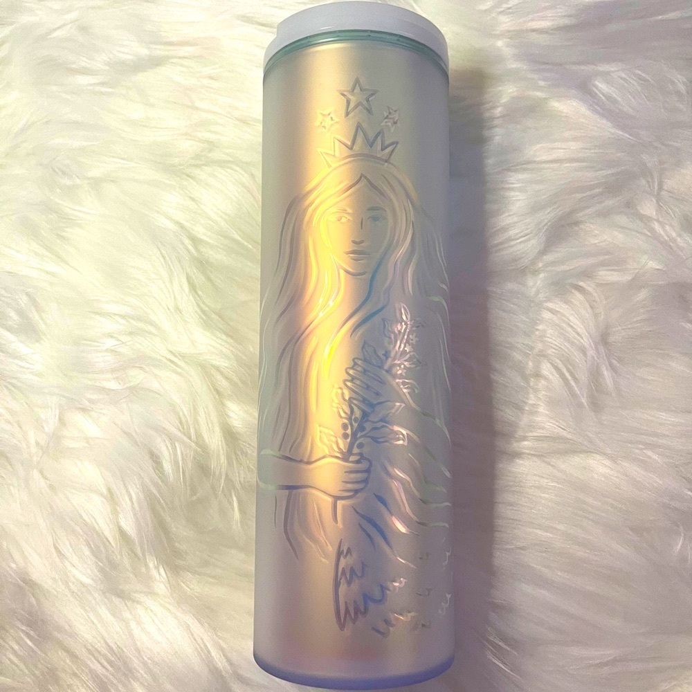 ✨NEW Starbucks Anniversary holographic tumbler✨ - Picture 7 of 10